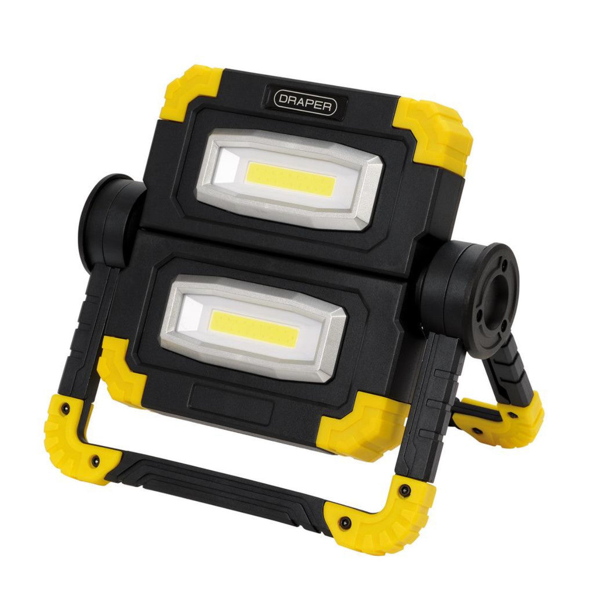 Draper Twin COB LED Rechargeable Work Light, 10W, 850 Lumens, Micro USB Cable Supplied 87696