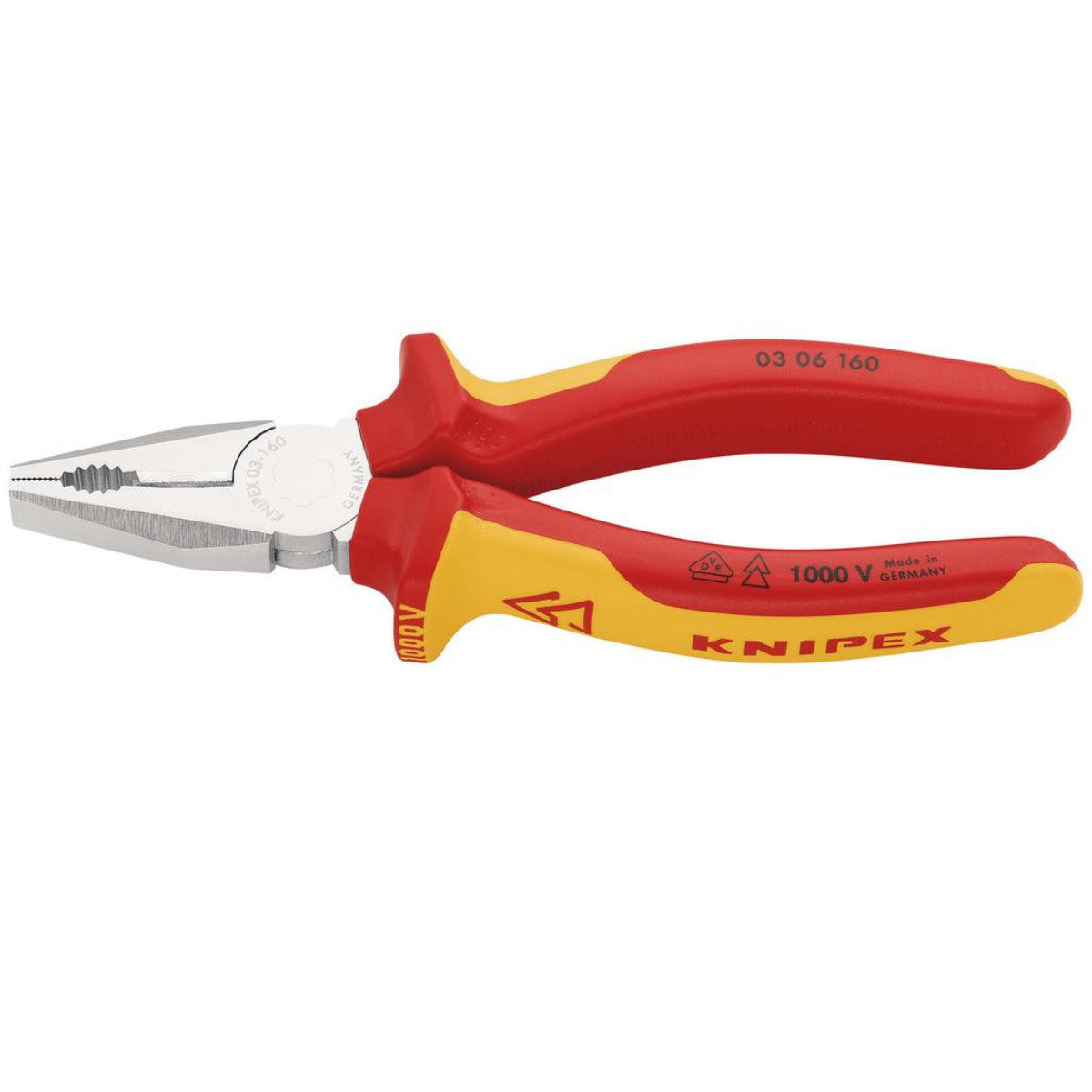 Knipex 03 06 160 SB VDE Combination Pliers, 225mm 87933