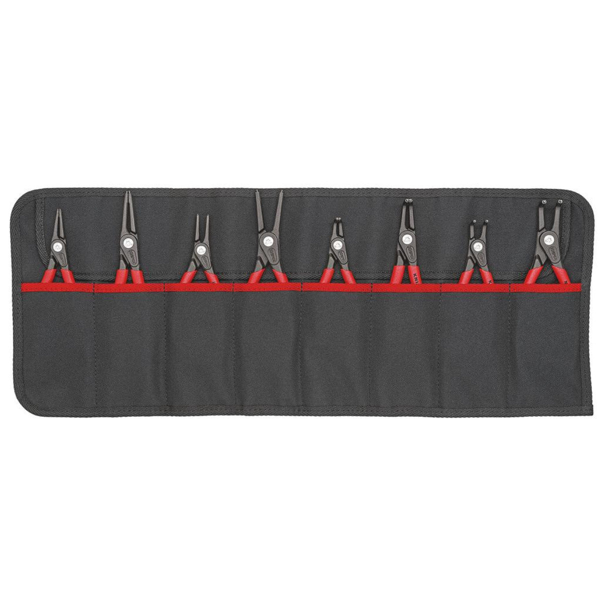 Knipex 00 19 58 V02 Set of Circlip Pliers, 8 Parts 90269