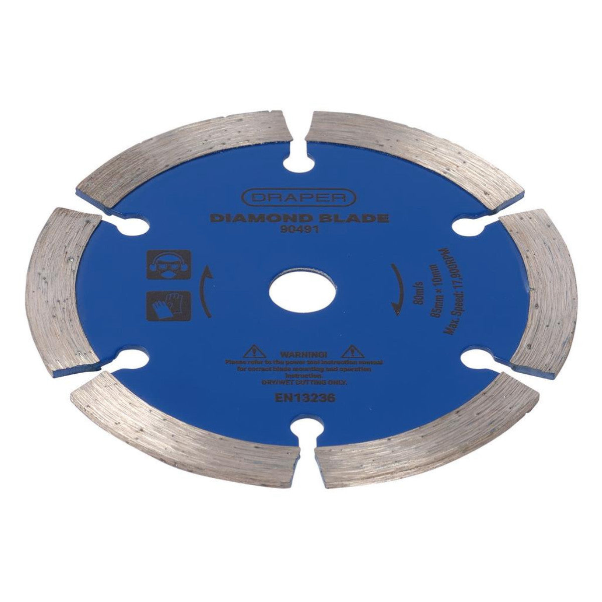 Draper Segmented Diamond Blade, 85mm 90491