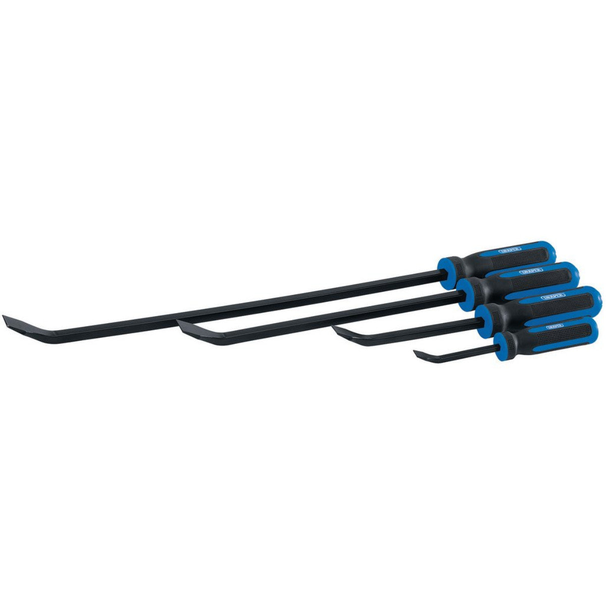 Draper 'Pound Thru' Soft Grip Pry Bar Set (4 Piece) 92034