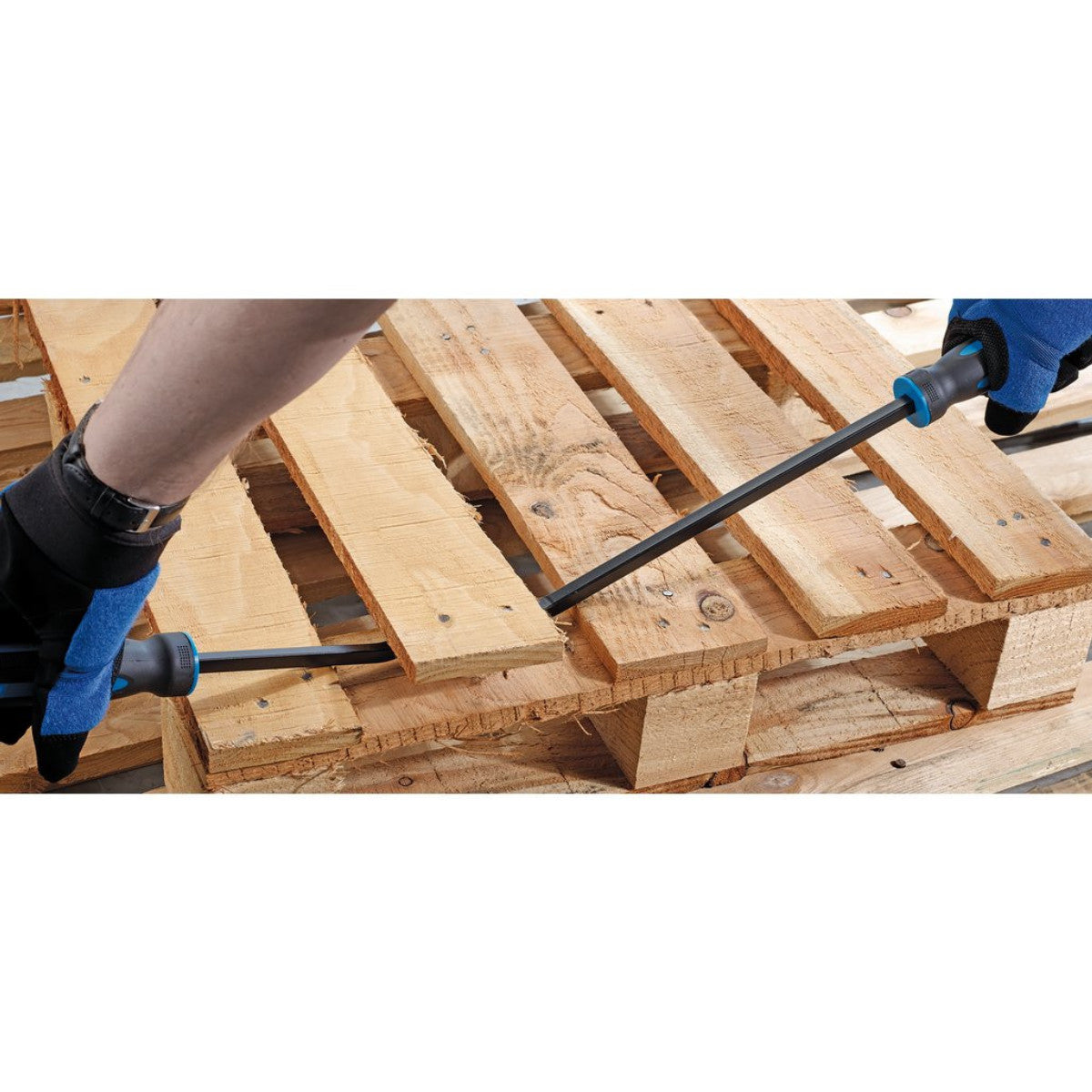 Draper 'Pound Thru' Soft Grip Pry Bar Set (4 Piece) 92034