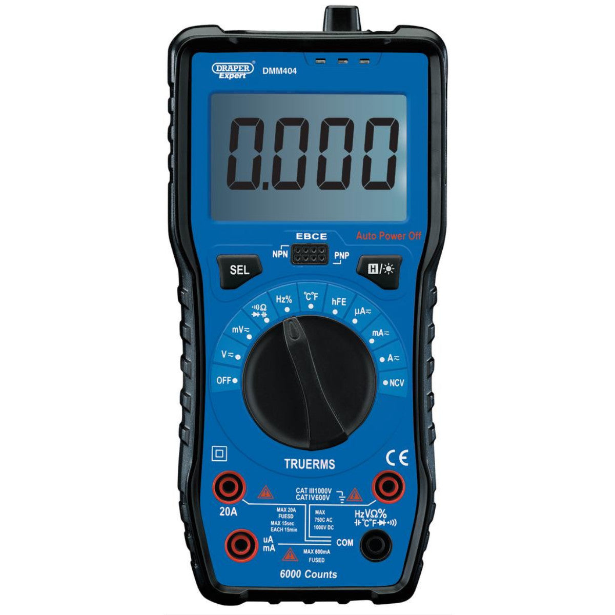 Draper Expert Auto & Manual Ranging Digital Multimeter 92433