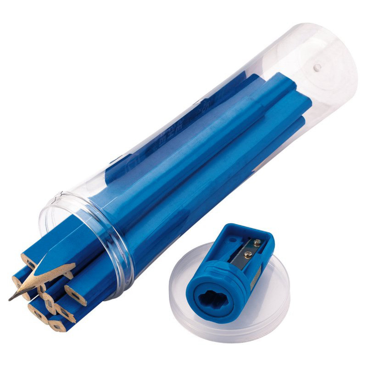 Draper Dispenser of Carpenter's Pencil and Sharpener Sets (12 Piece) 92705