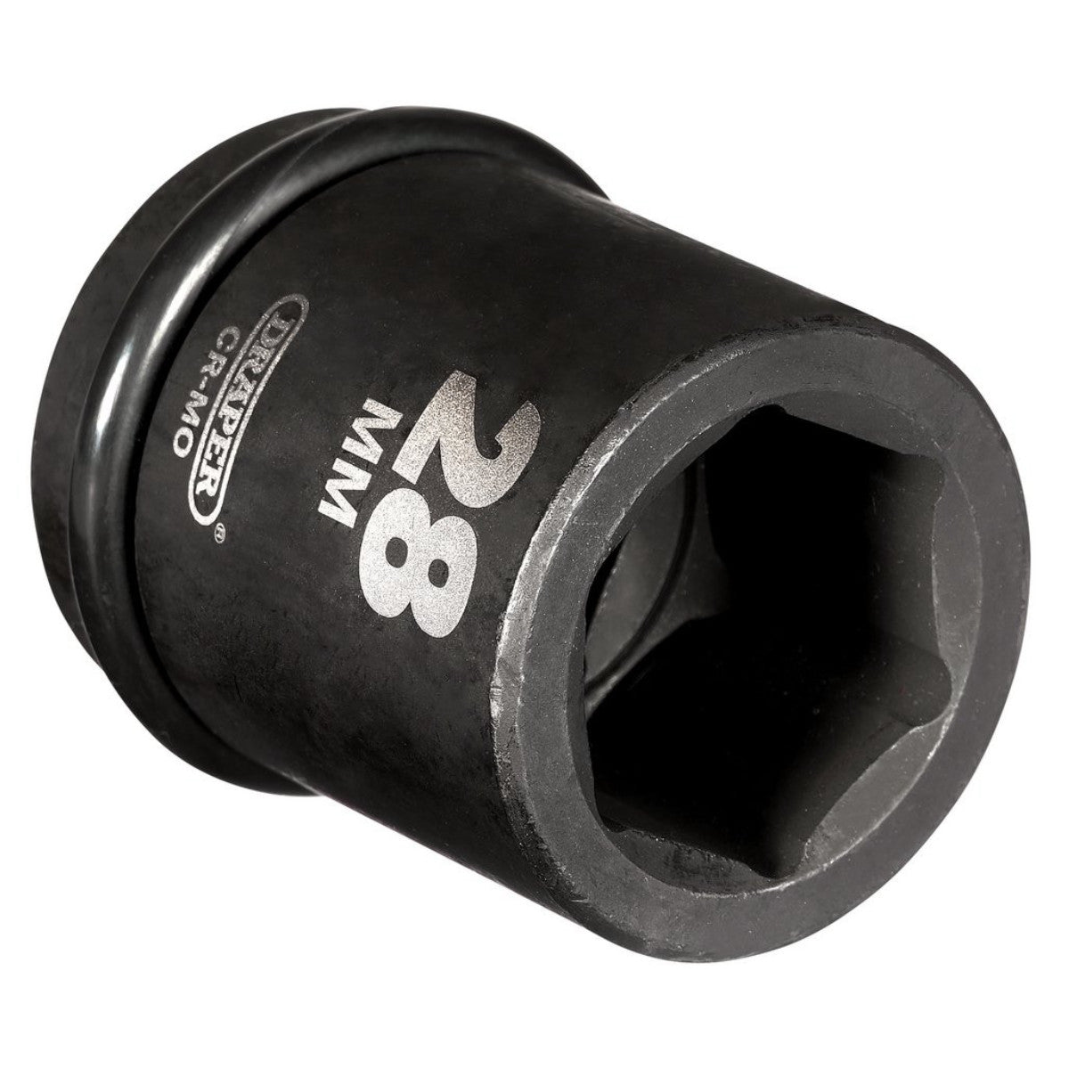 Draper HI-TORQ 6 Point Impact Socket, 3/4" Sq. Dr., 28mm 93241