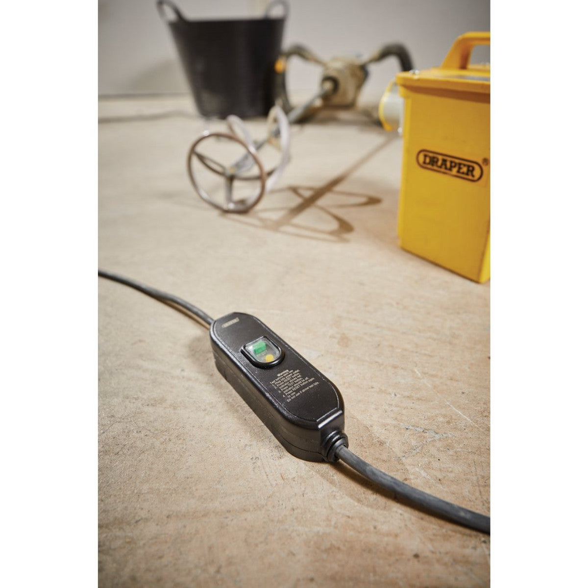 Draper 230V In-line RCD Adaptor, 16A 98440
