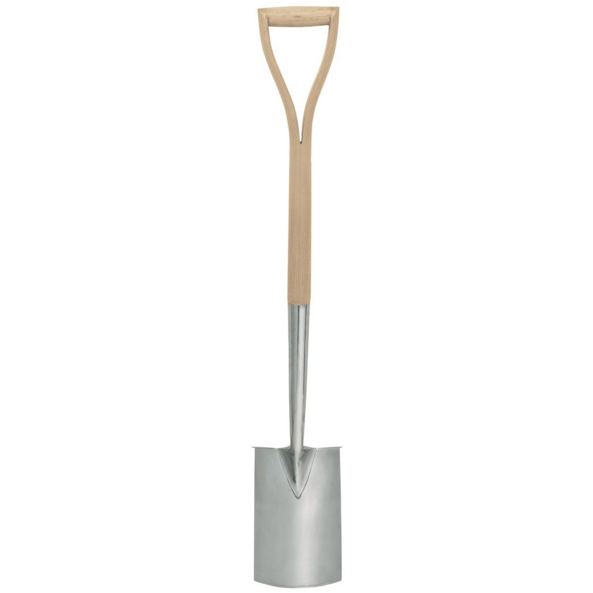Draper Heritage Stainless Steel Border Spade with Ash Handle 99012