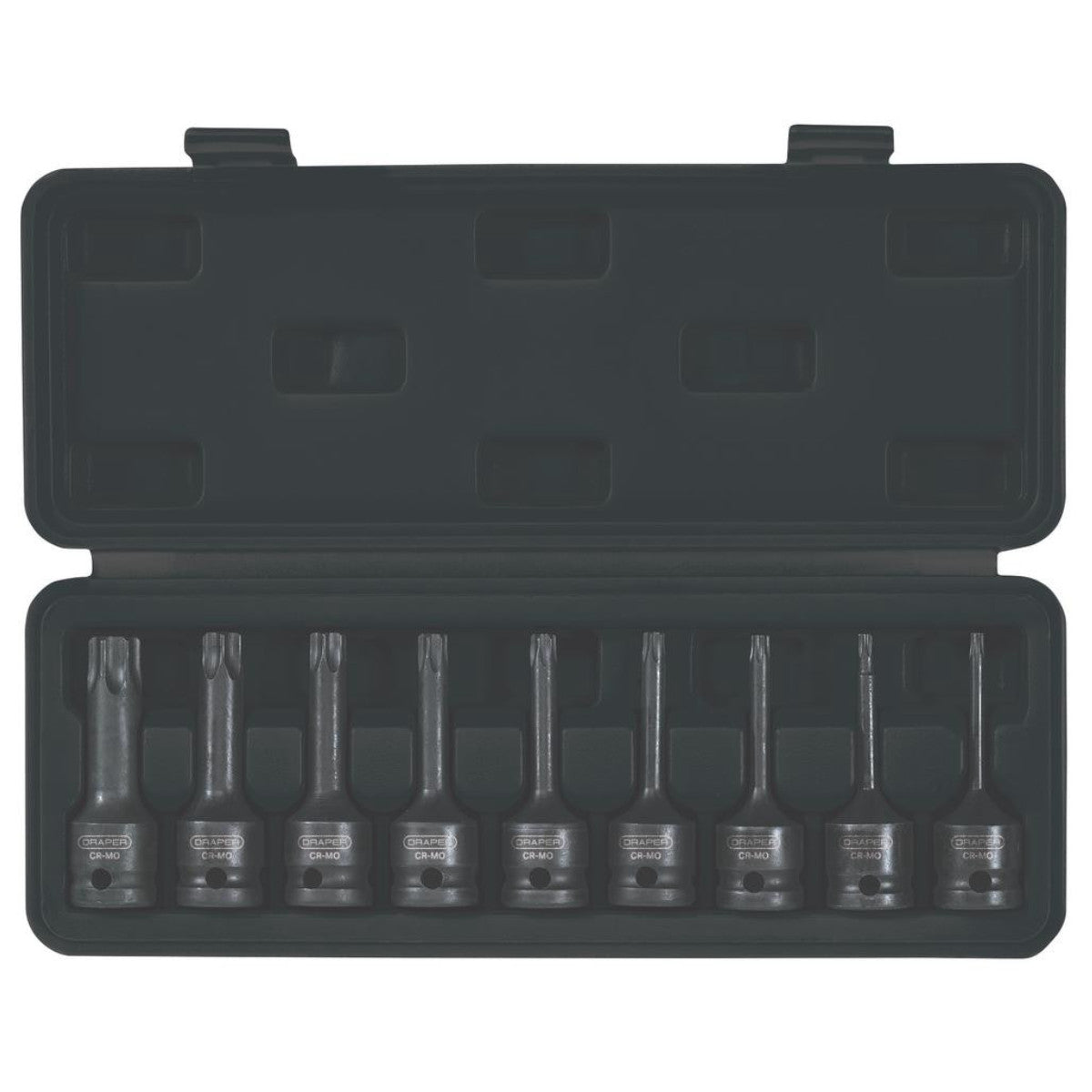 Draper Expert TX-STAR Socket Bit Set, 1/2" Sq. Dr. (9 Piece) 99184