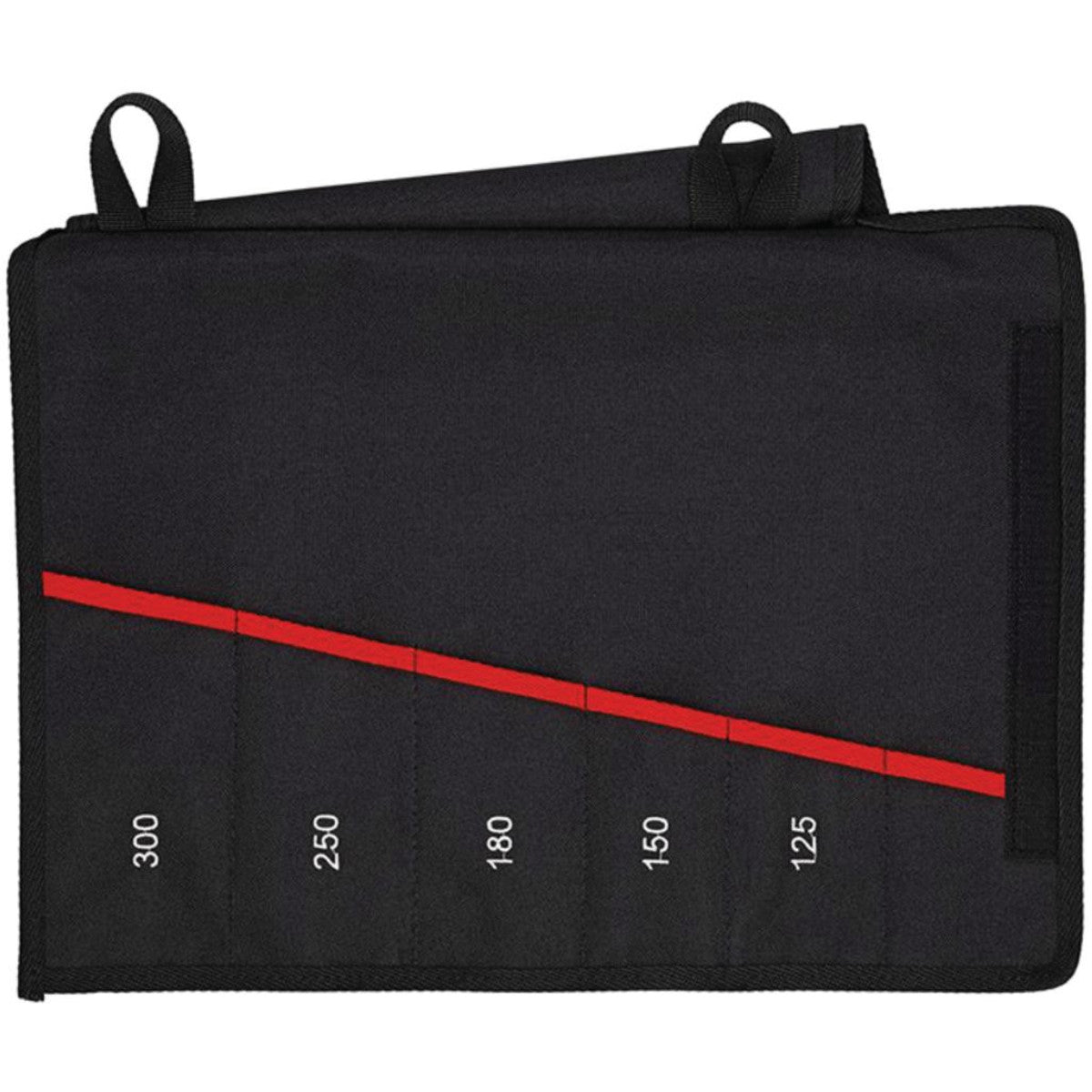 Knipex 00 19 55 S4 LE Roll-Up Case for Pliers Wrenches, 6 Compartments, 340mm 99447