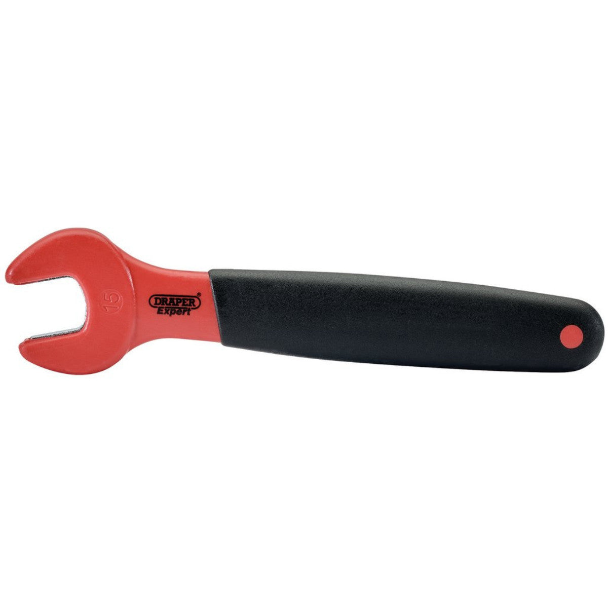 Draper Expert VDE Approved Fully Insulated Open End Spanner, 15mm 99473