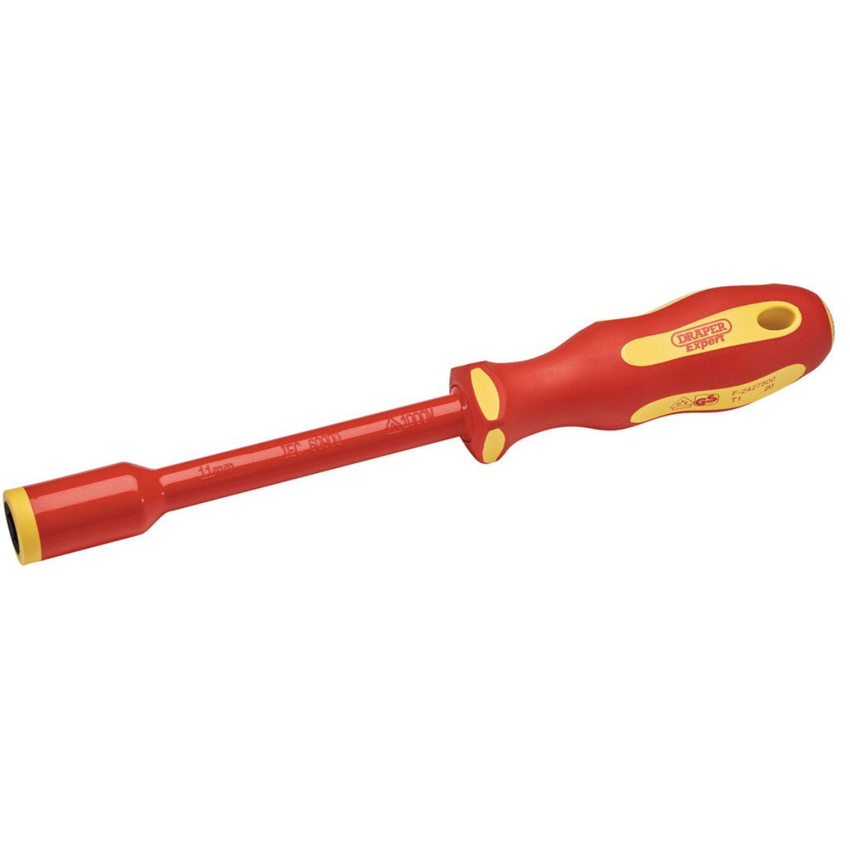 Draper Expert Ergo Plus VDE Fully Insulated Nut Driver, 11mm 99490