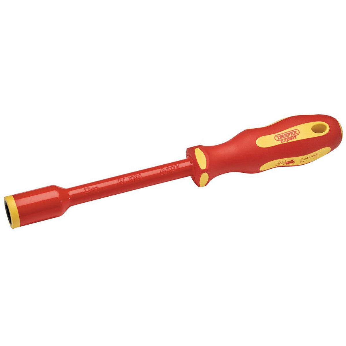 Draper Expert Ergo Plus VDE Fully Insulated Nut Driver, 12mm 99491