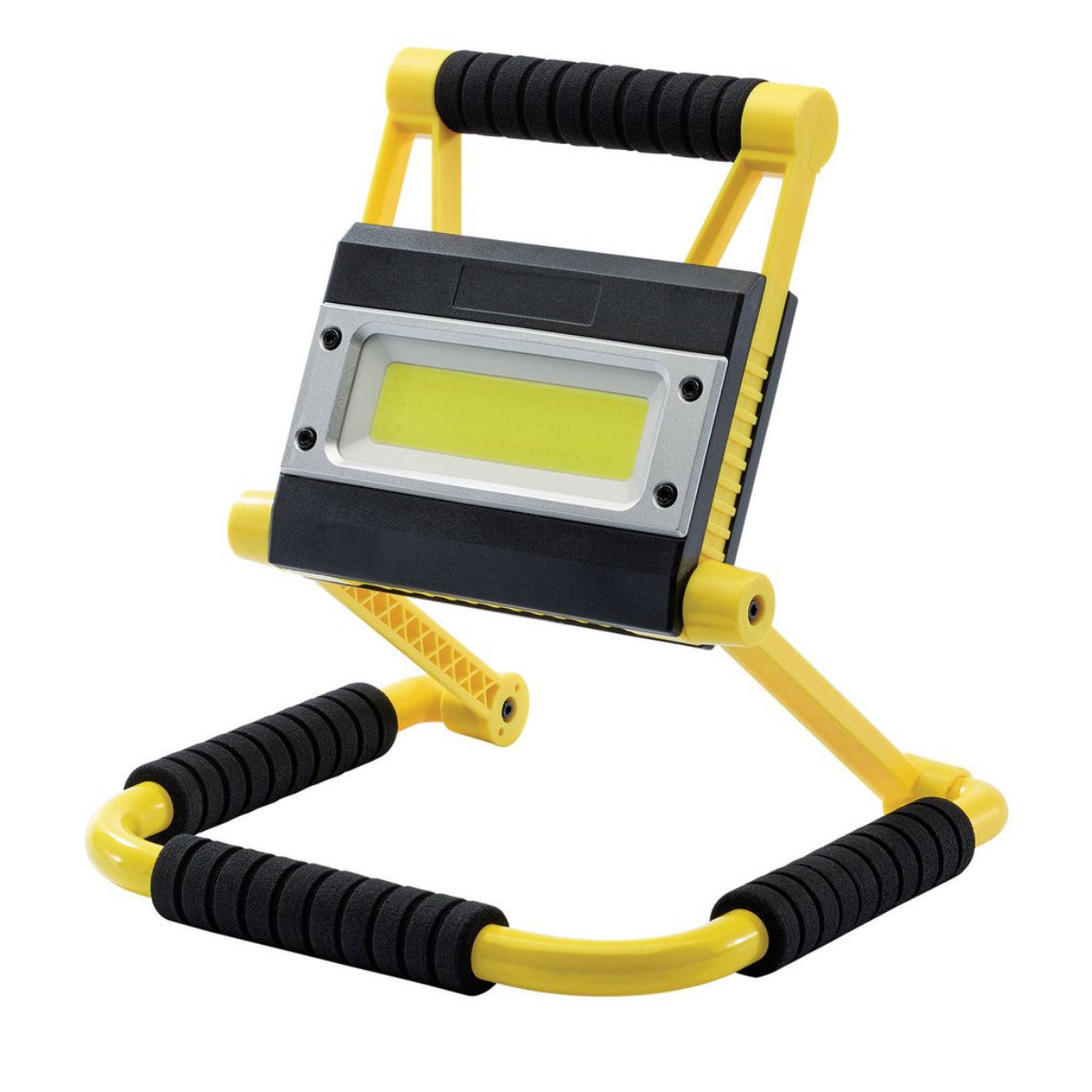 Draper COB LED Rechargeable Folding Work Light and Power Bank, 20W, 750 - 1,500 Lumens 99707