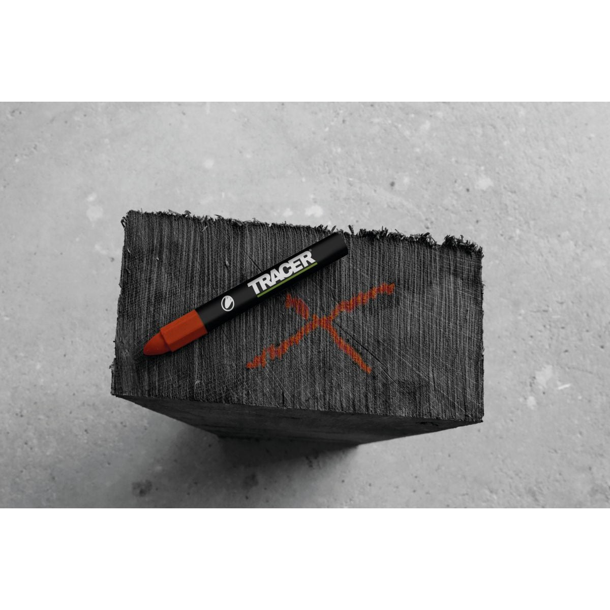 TRACER Construction Lumber Crayon Markers (12pk)  - Red ACM2