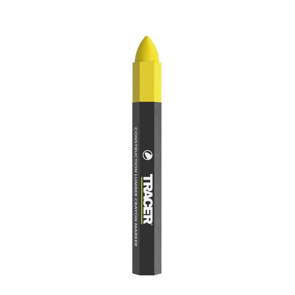 TRACER Construction Lumber Crayon Markers (12pk)  - Yellow ACM3