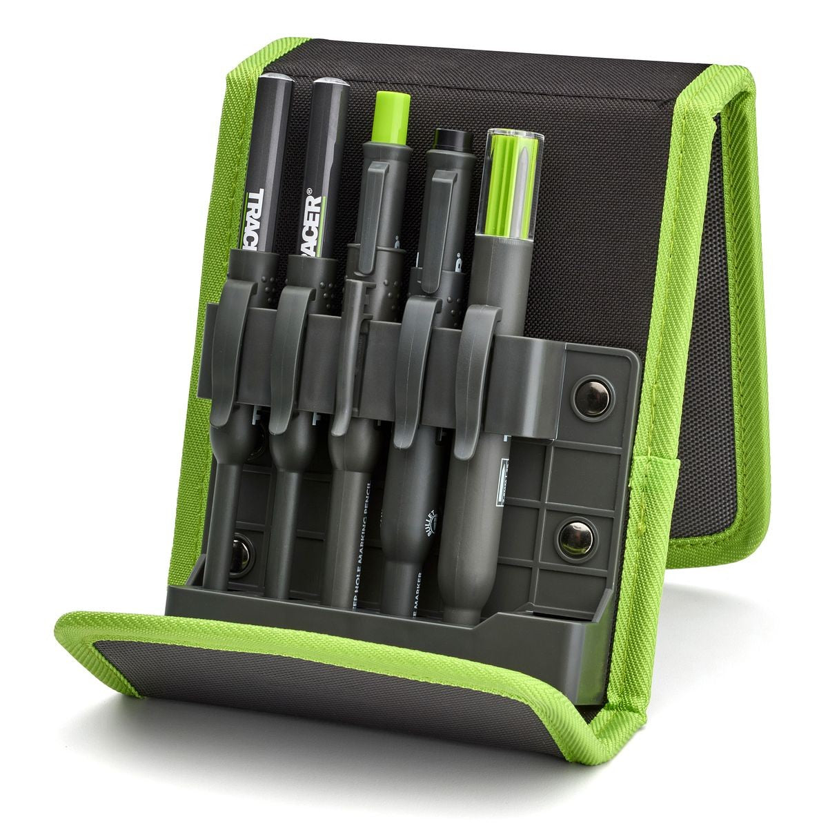 TRACER 5PC Construction Marker Kit with storage case AMK5