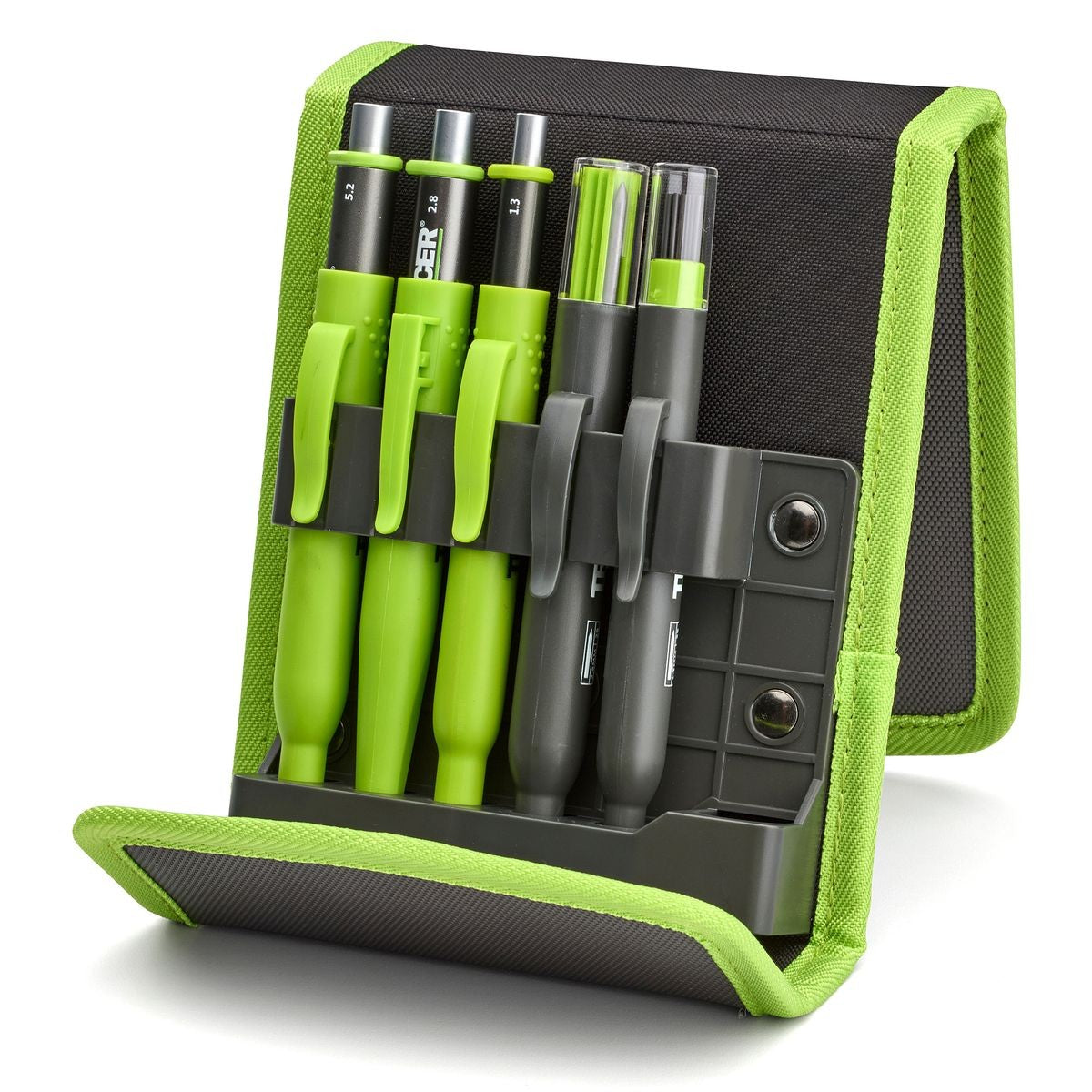 TRACER 5PC Construction Marker Kit with storage case AMK5-PRO