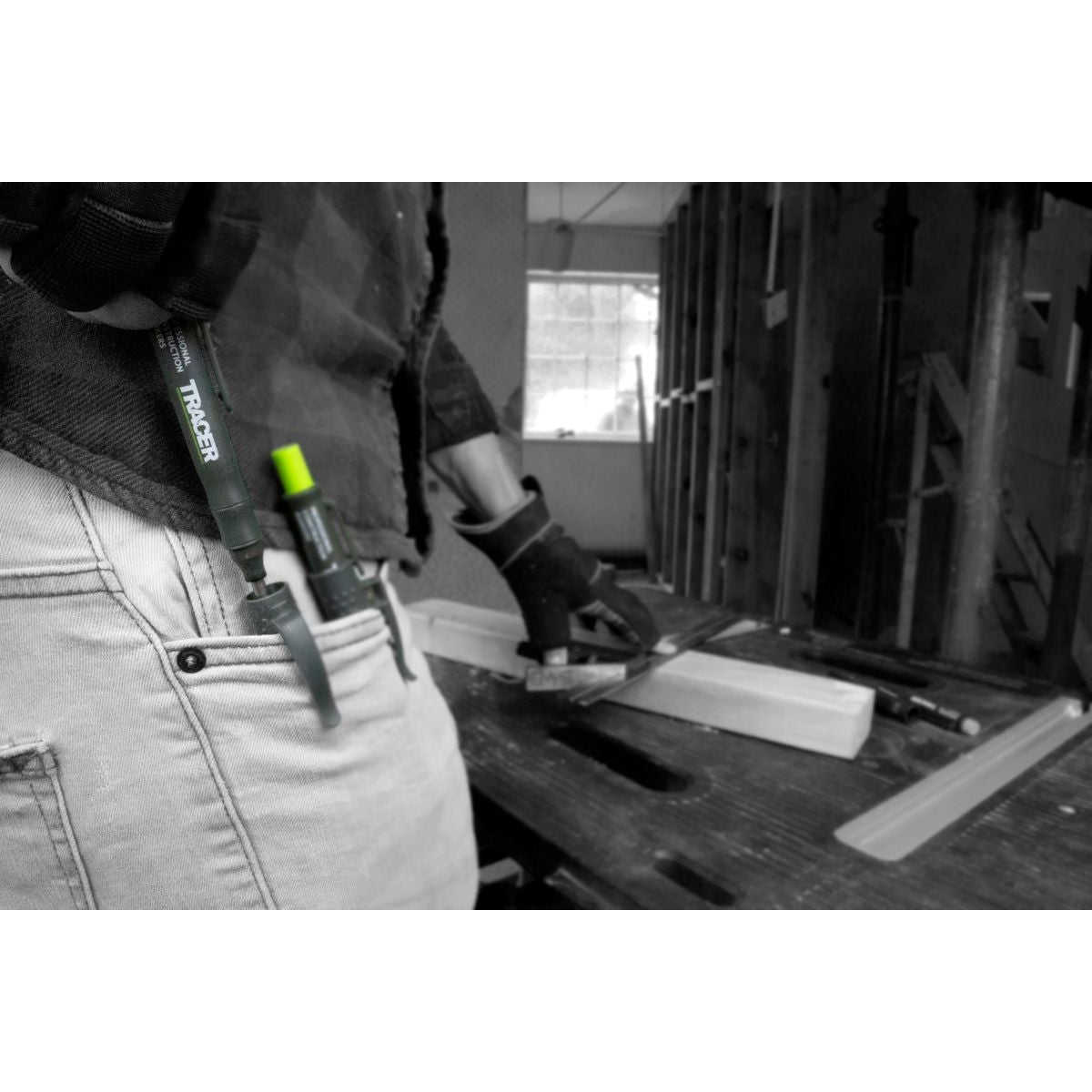 TRACER Double Tipped, Deep Hole Marker Pen & Site Holster AMP2