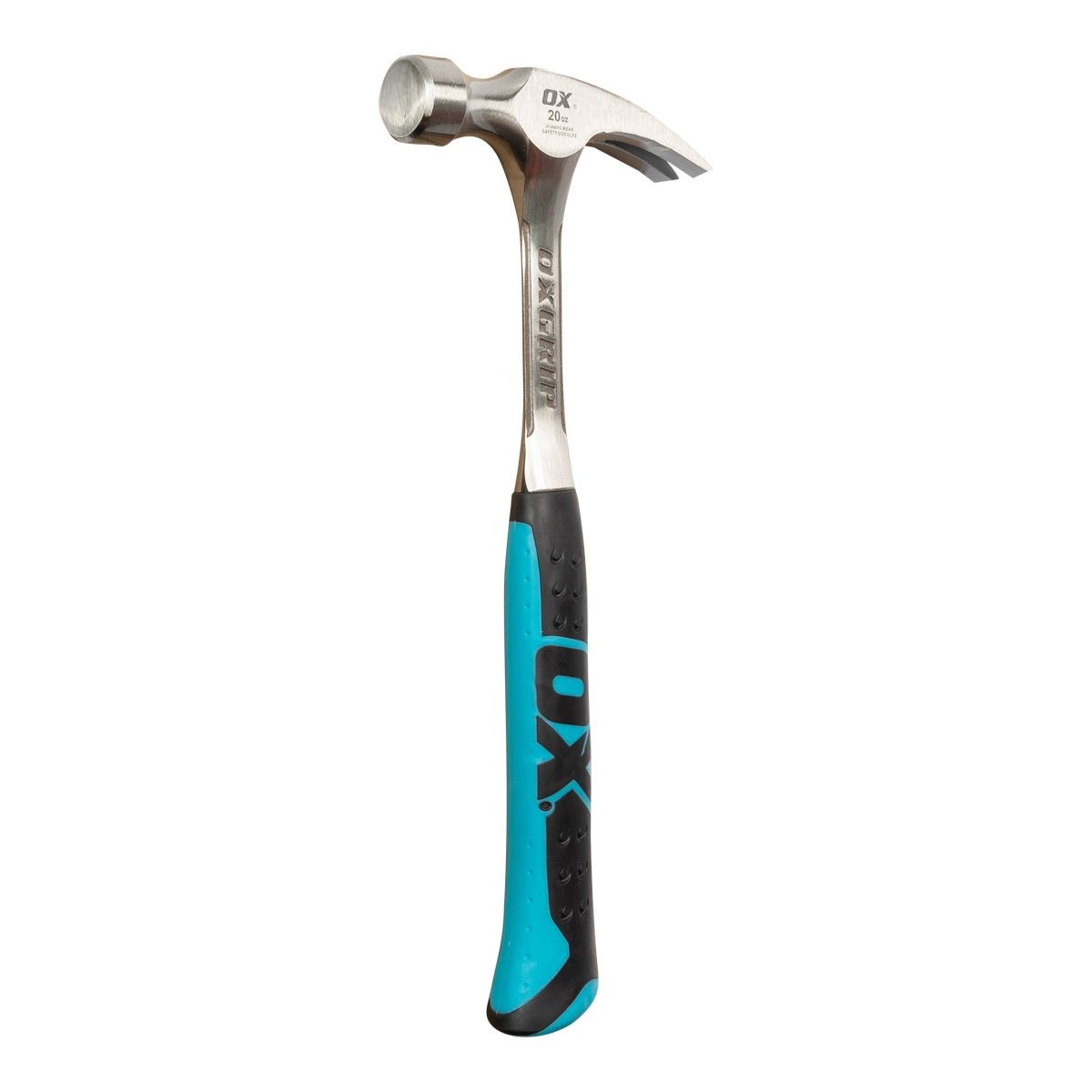 OX One Piece Claw Hammer - 20oz / 560g OX-P080120