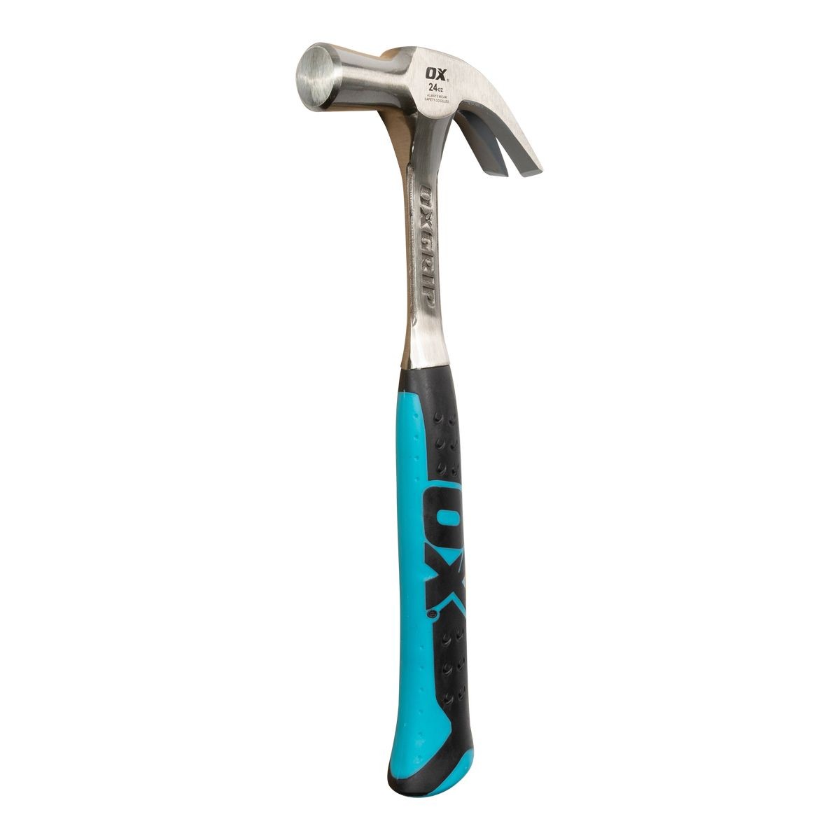 OX One Piece Claw Hammer - 24oz / 680g OX-P080124