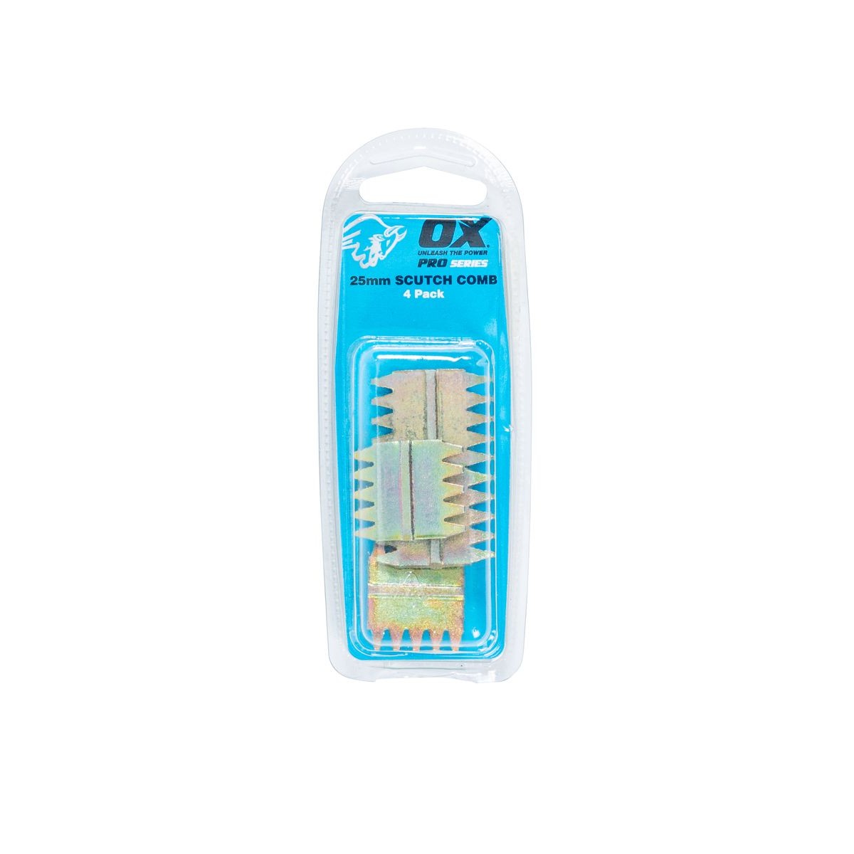 OX Scutch Combs 25mm - 4 Pack OX-P080725