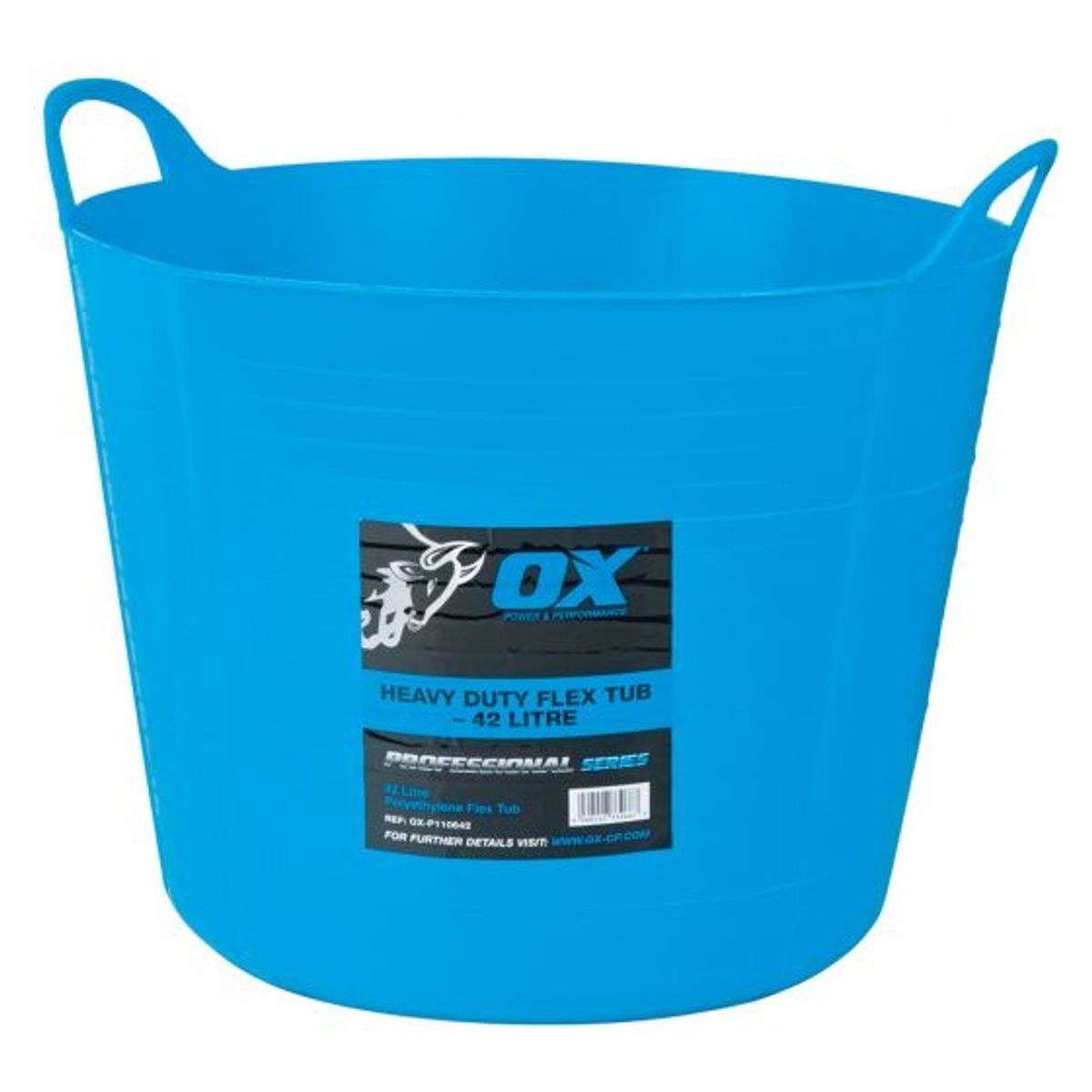 OX Heavy Duty 42L Flexi Tub OX-P110642