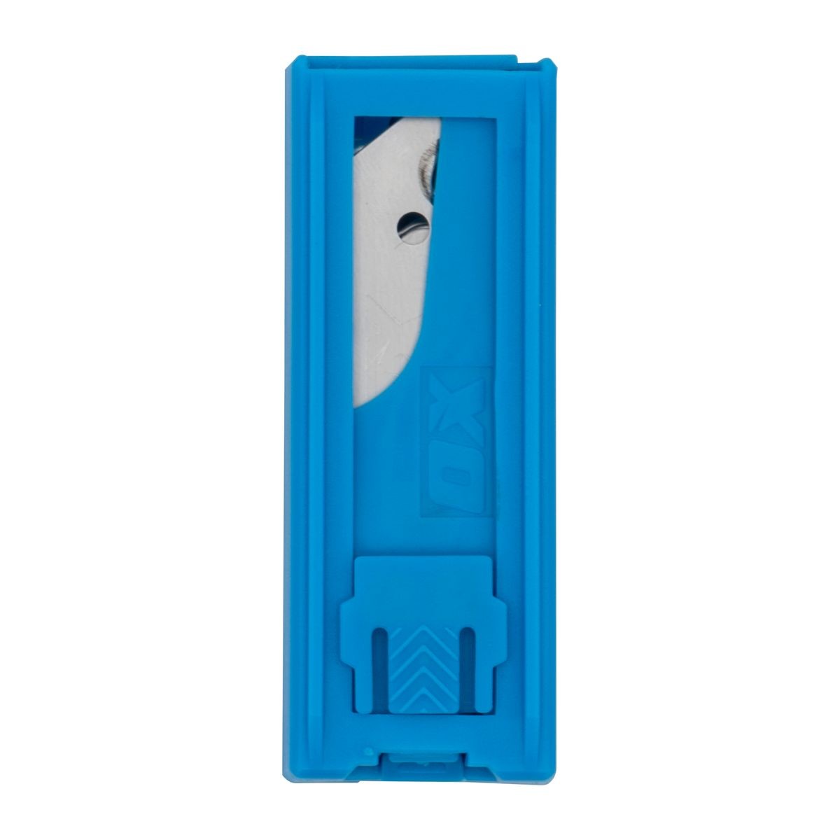 OX 10 Pack Heavy Duty Hooked Knife Blades & Dispenser OX-P222510