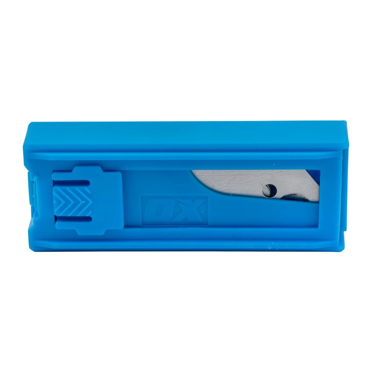OX 10 Pack Heavy Duty Hooked Knife Blades & Dispenser OX-P222510