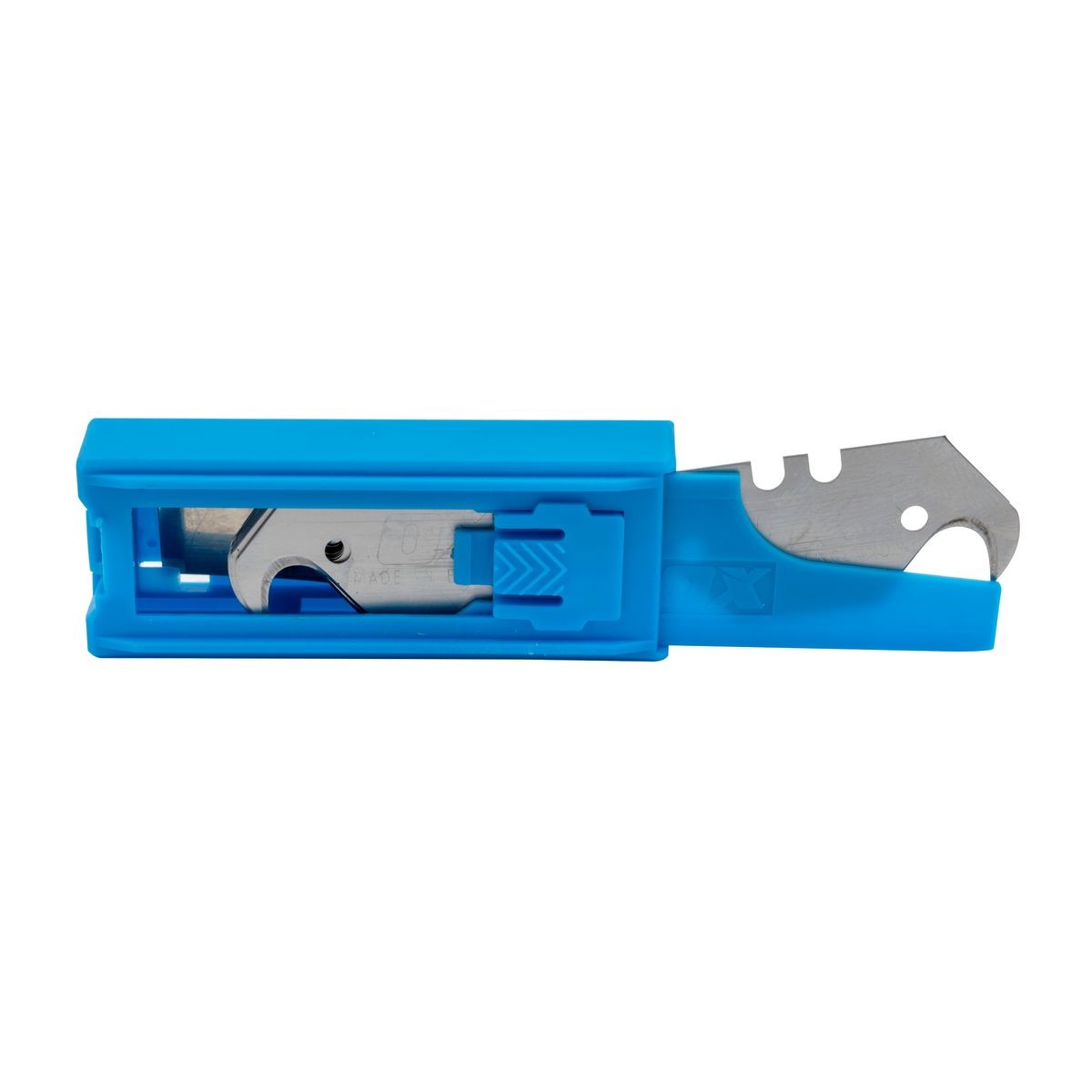 OX 10 Pack Heavy Duty Hooked Knife Blades & Dispenser OX-P222510