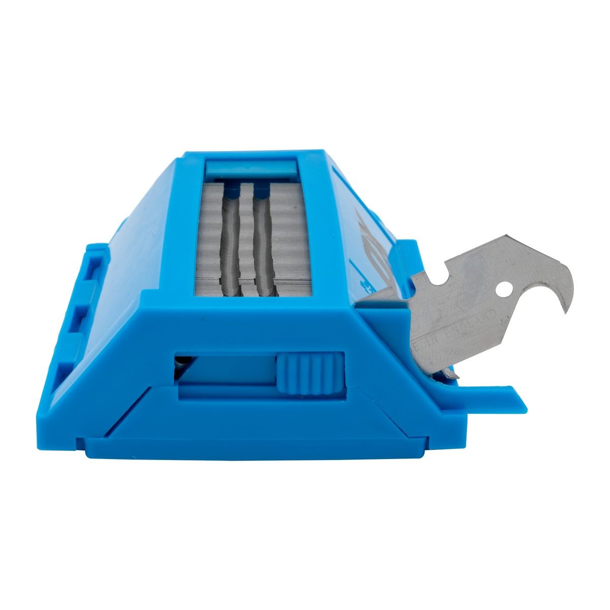 OX 100 Pack Heavy Duty Hooked Knife Blades & Dispenser OX-P222610