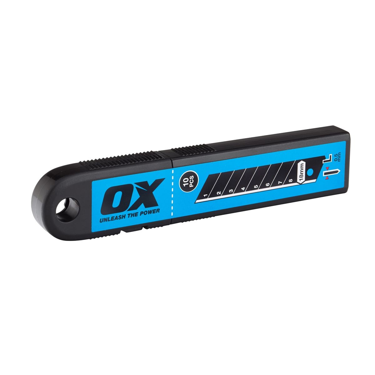 OX Snap Off Knife Blades 18mm - Pack 10 OX-P223910