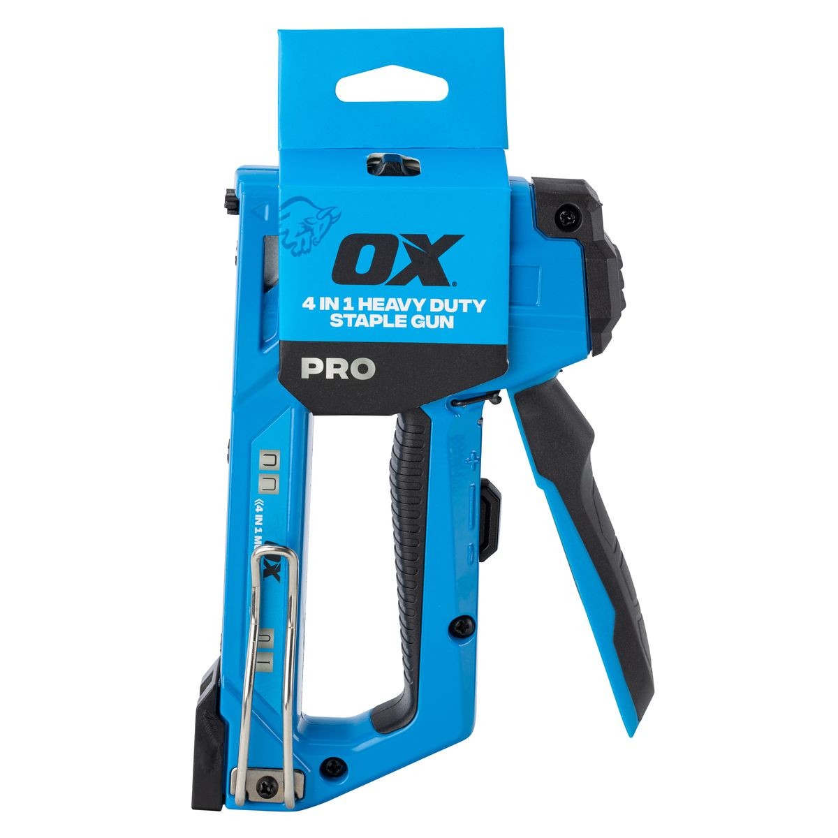 OX 4 In 1 Heavy Duty Staple Gun OX-P316204