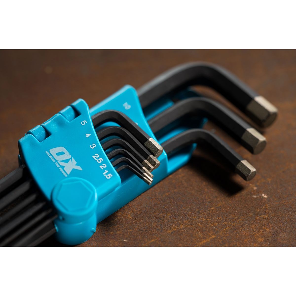 OX Diamond Tipped Hex Key Set - 9 Piece, Metric 1.5 - 10mm OX-P322409