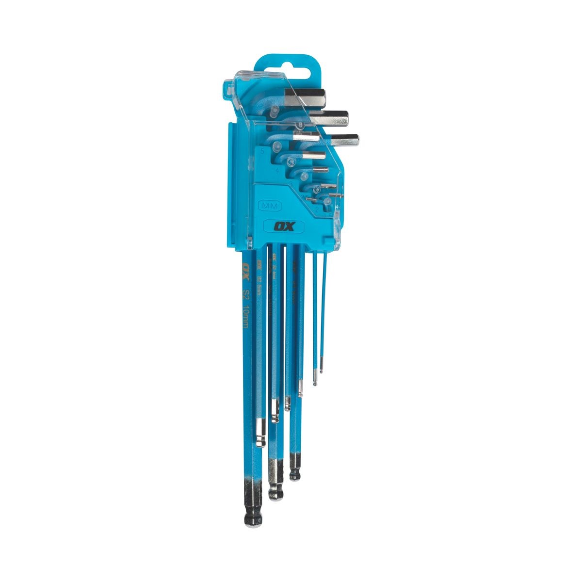 OX Hex Allen Key Long 9pc Set OX-P322609