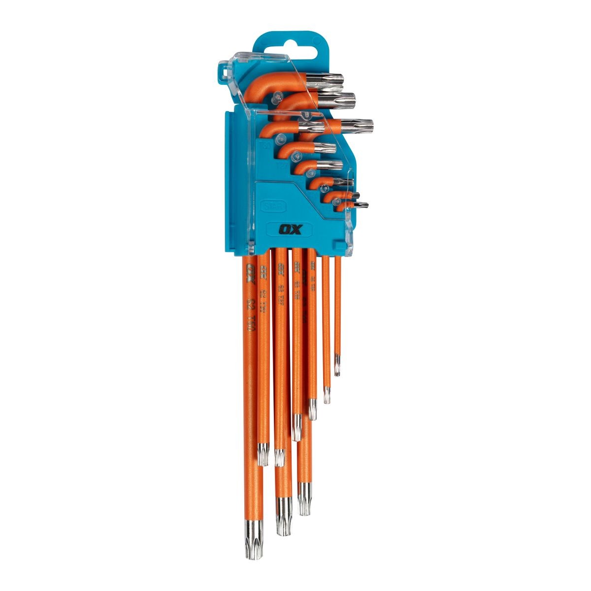 OX Tamperproof Torx Key Long 9pc Set OX-P322709