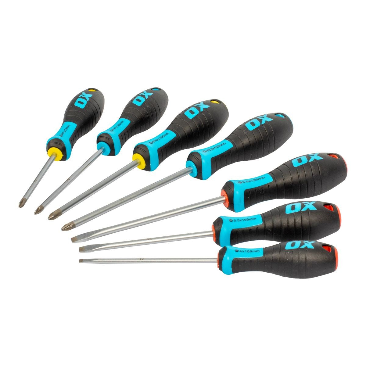 OX 7 Piece Screwdriver Set OX-P363107