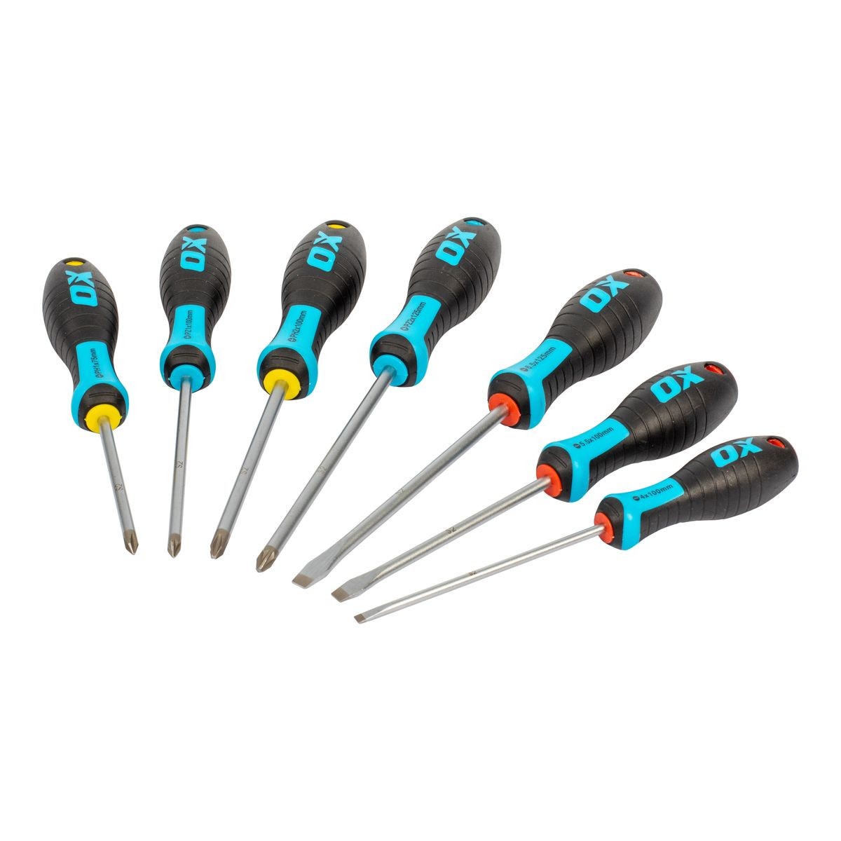 OX 7 Piece Screwdriver Set OX-P363107