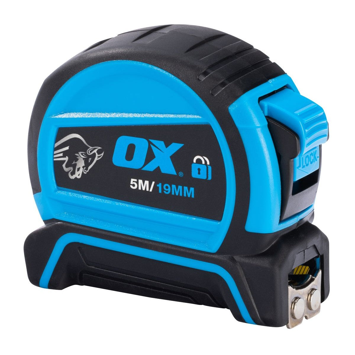 OX Double Locking Tape Measure Metric Only - 5m OX-P632705