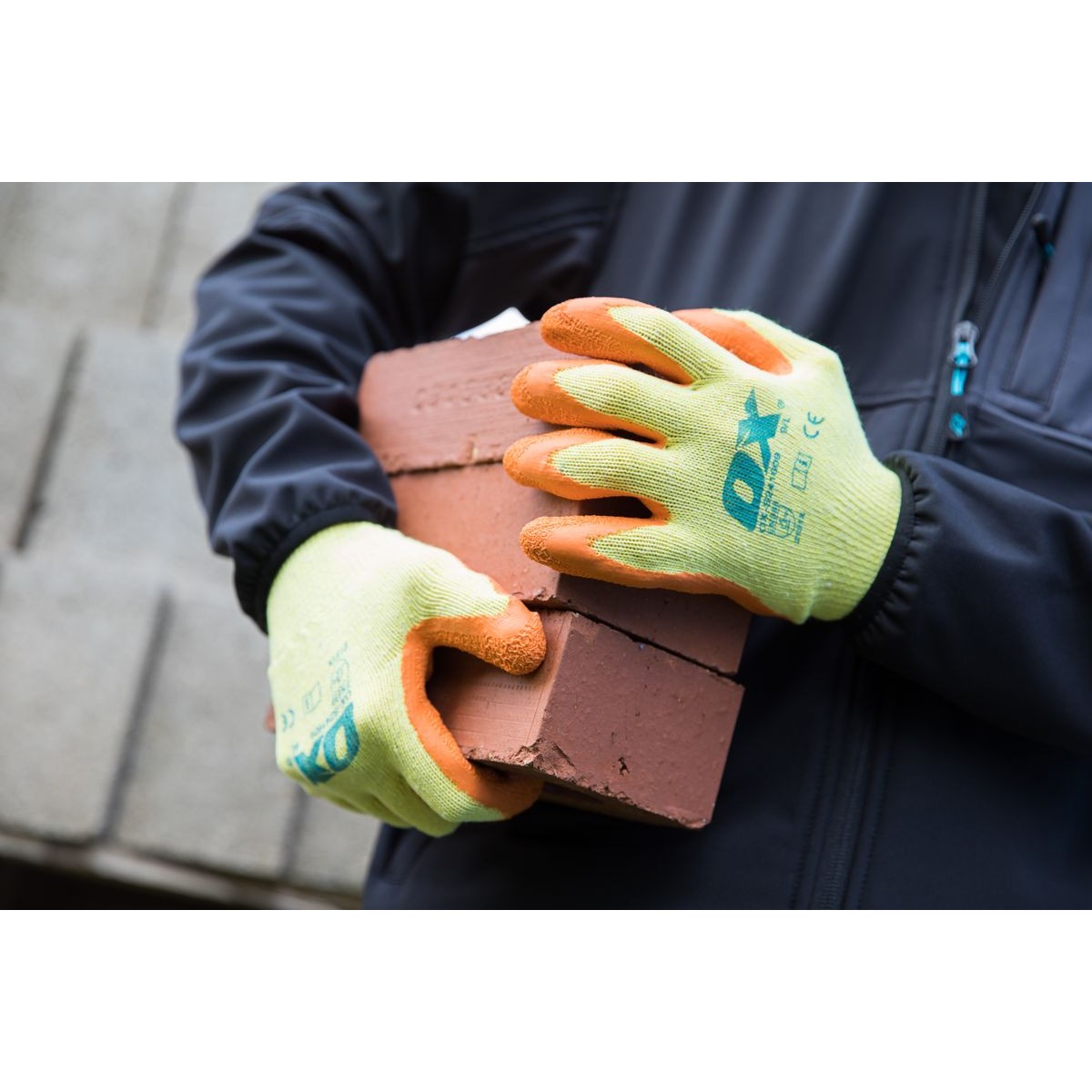 OX Latex Grip Gloves - Size 9 (L) OX-S241609