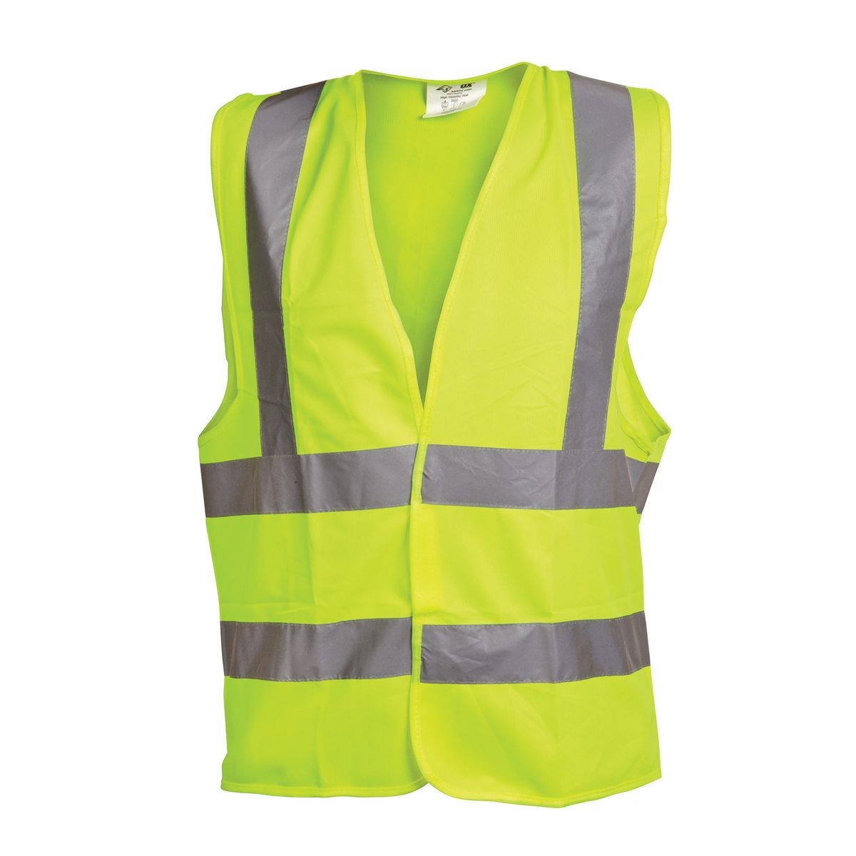 OX Yellow Hi Visibility Vest - Size L OX-S242807