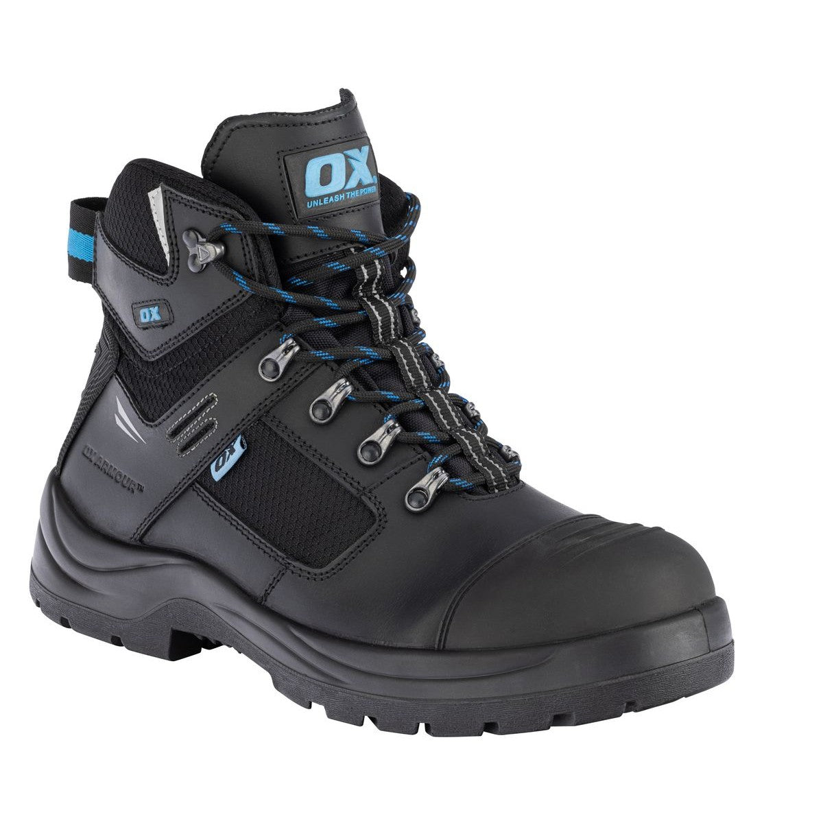 OX Innovation Black Safety Boots - Size 13 OX-S488813
