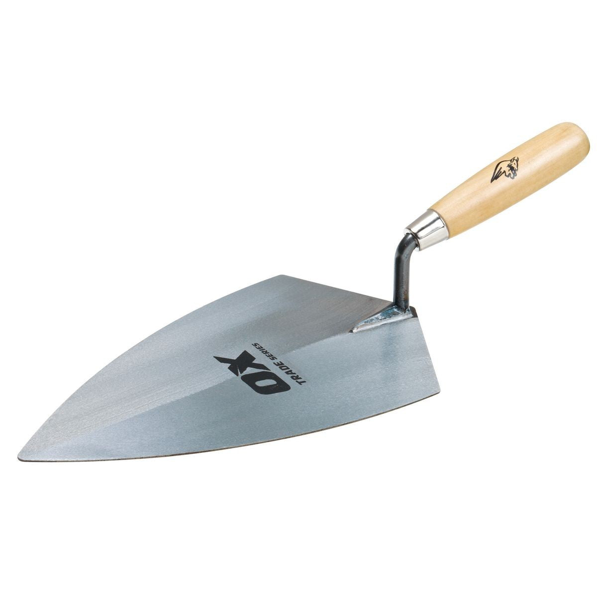 OX Brick Trowel Philadelphia - Wooden Handle - 11" / 280mm OX-T017528