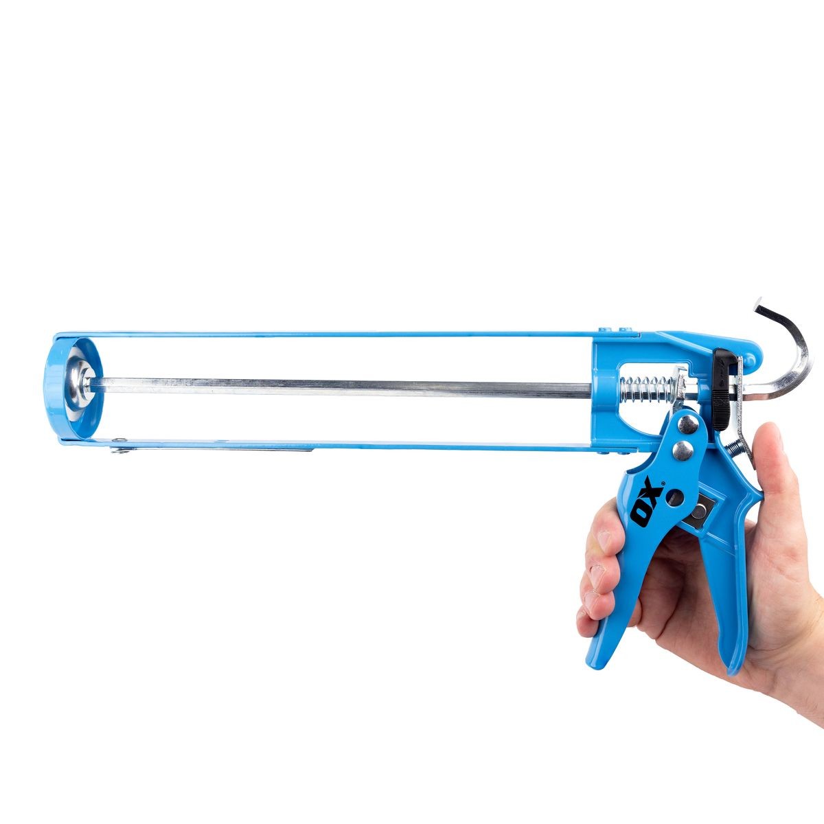 OX 400ml Skeleton Caulk Gun | 10:1 Thrust Ratio OX-T046506