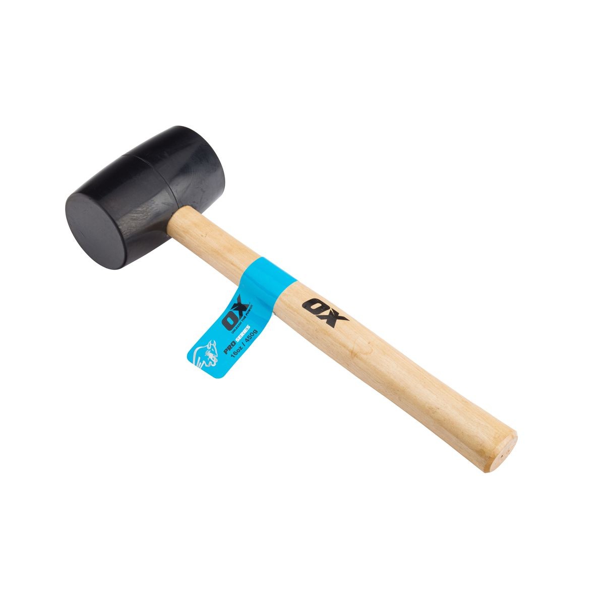 OX Black Rubber Mallet - 16 oz OX-T081716