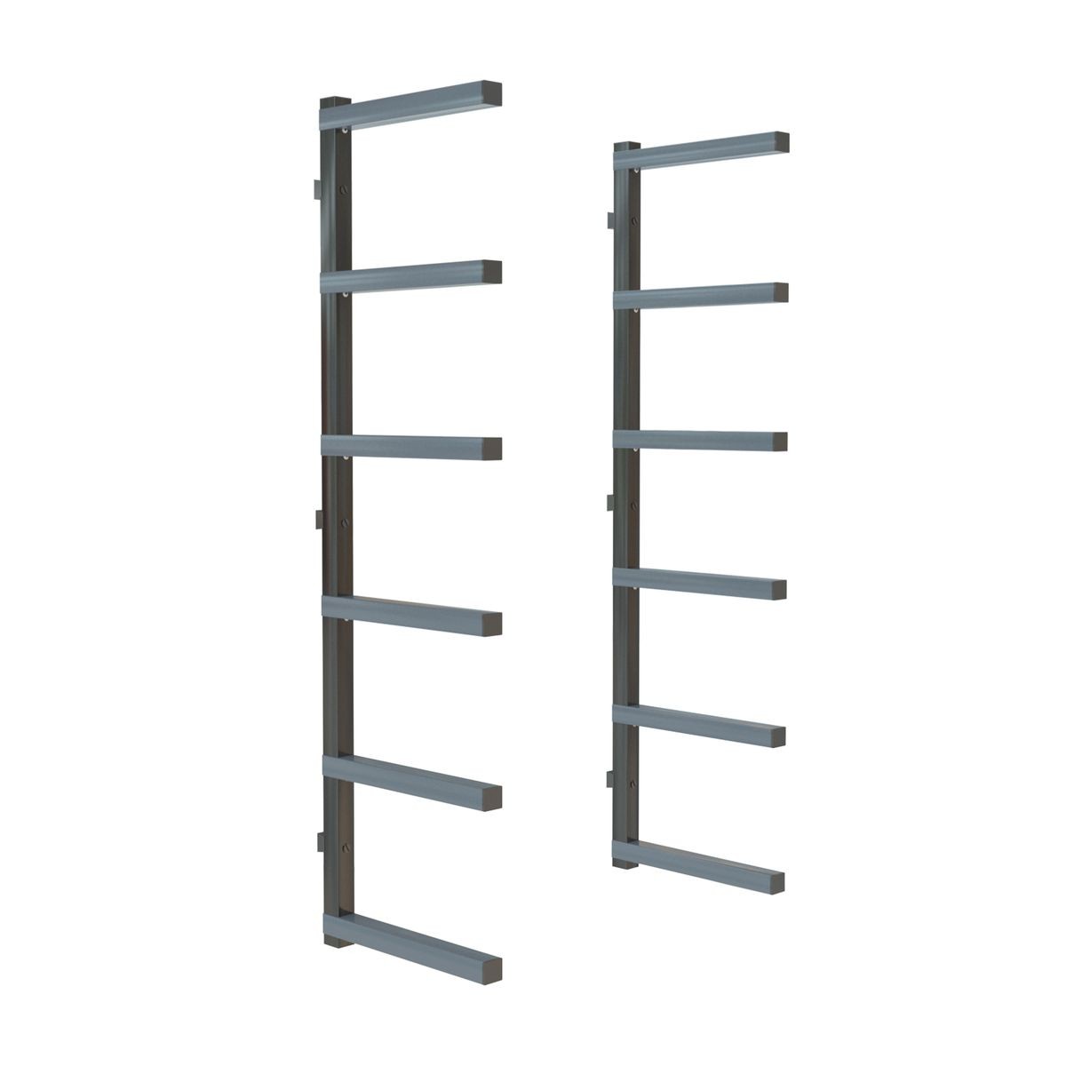 BORA Wood Rack 6 Tier - Gray/Black PBR-006B