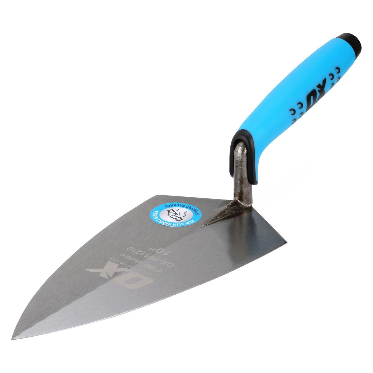 OX Pro Philadelphia Pattern Brick Trowel - OX Grip | 10" / 254mm OX-P011210
