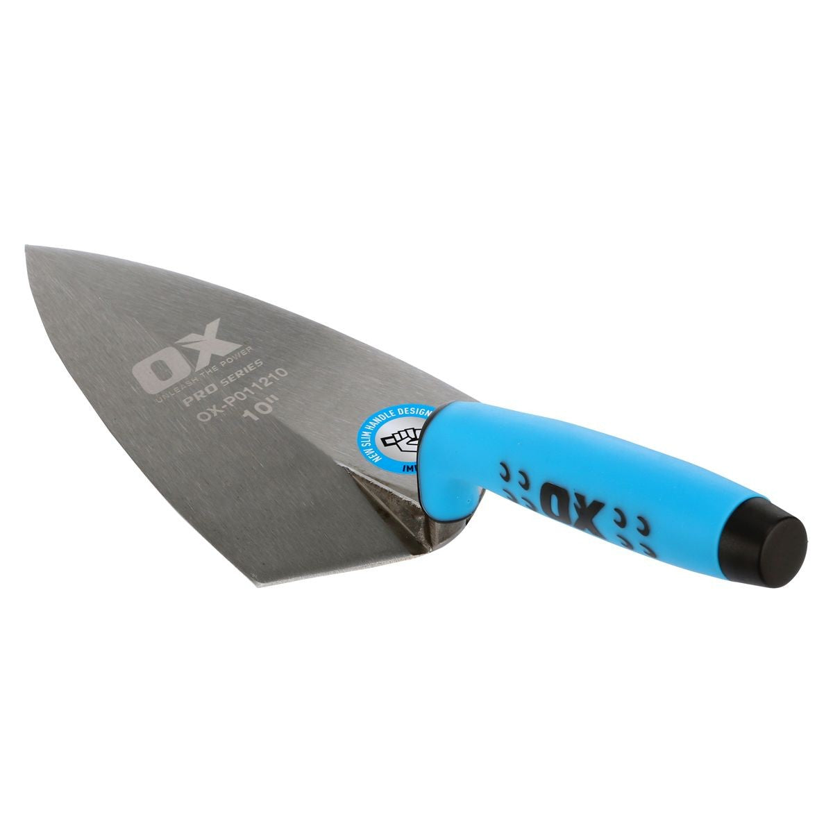 OX Pro Philadelphia Pattern Brick Trowel - OX Grip | 10" / 254mm OX-P011210