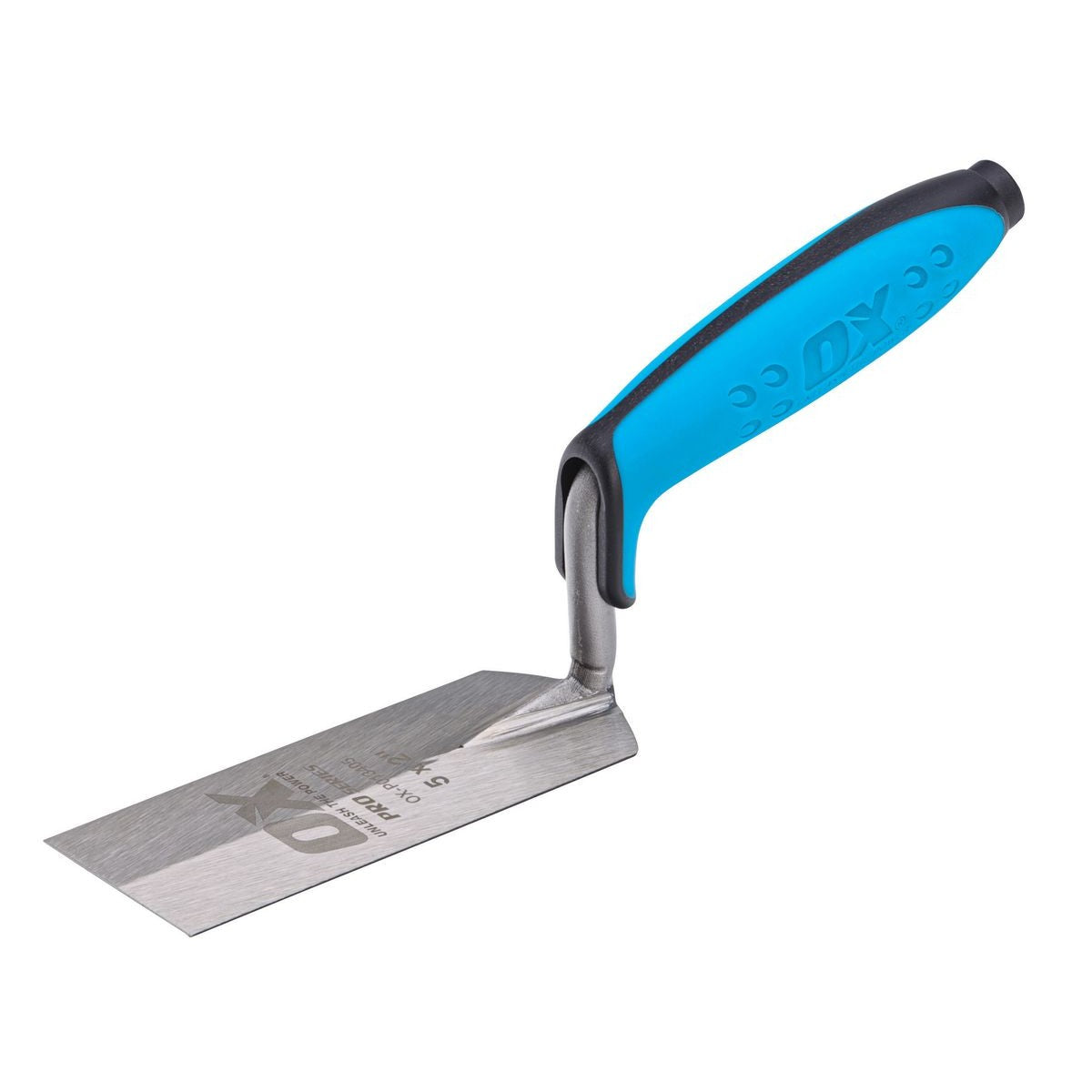 OX Pro Margin Trowel - OX Grip | 5" x 2" / 127mm x 51mm OX-P013405