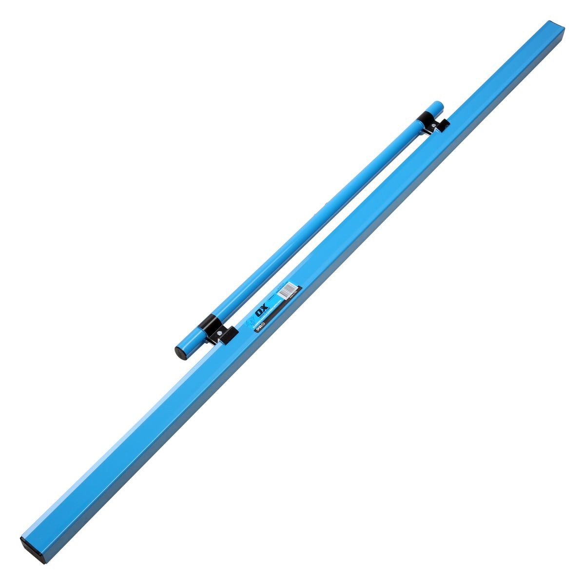 OX Pro Clamped Handle Concrete Screed - With Vial | 72" / 1800mm OX-P021318