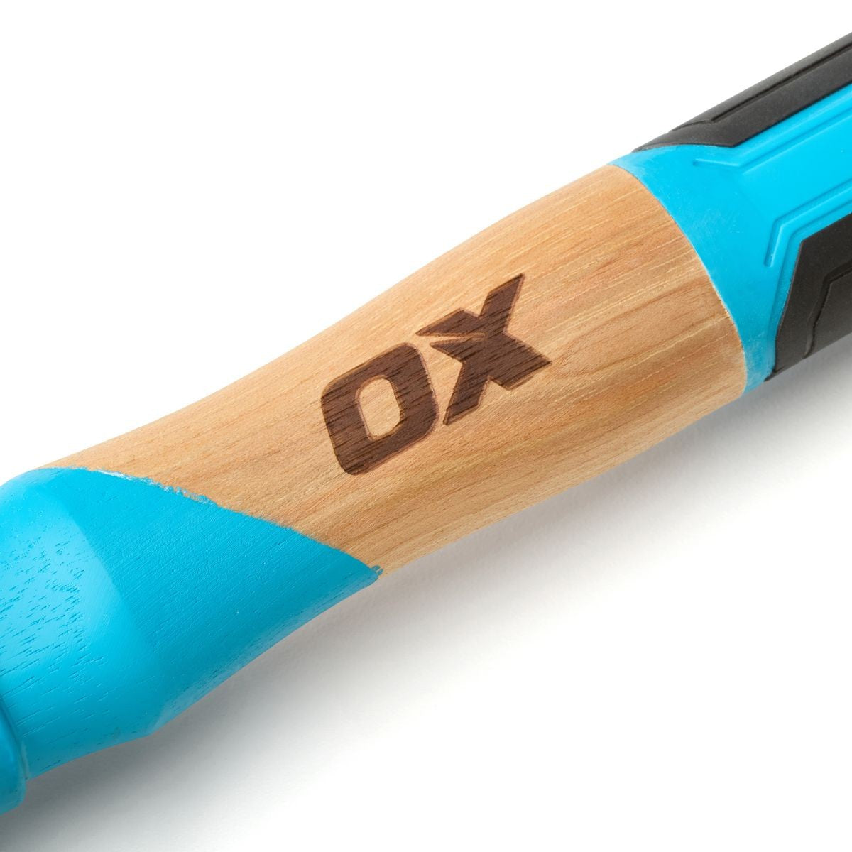 OX Pro 3-Pound Club Hammer | Straight Hickory Handle w/ TPR Grip OX-P089403
